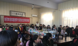 仁愛孝德 |  骨干志愿者魯杰、王獻、李華等一行7人到河南滑縣文心高中 ... ...