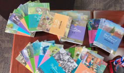 愛心企業(yè)國廣公司的內蒙古通遼小朋友的捐書活動